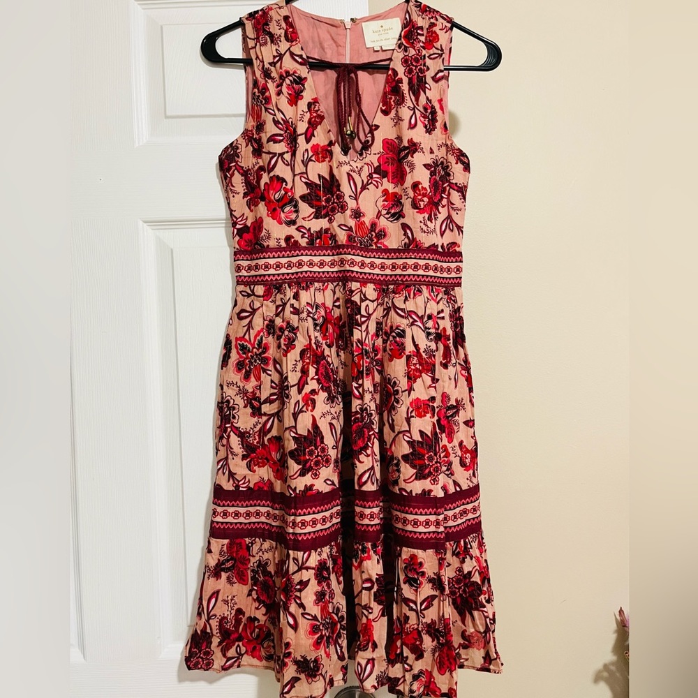 Kate Spade Paisley Blossom Dress Size 0
